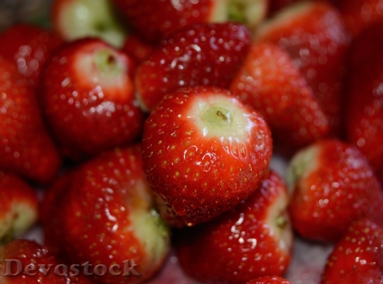 Devostock Strawberries Strawberry Sweet Fruit