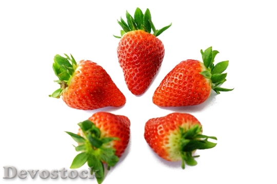 Devostock Strawberries Sweet Red Delicious 1