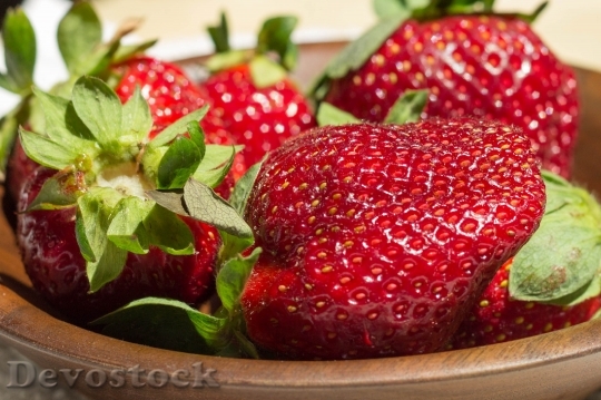 Devostock Strawberry Fruit Food Fresh 0