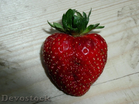 Devostock Strawberry Fruit In Studio