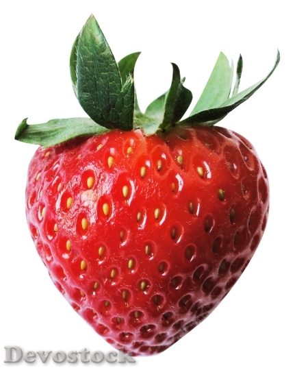 Devostock Strawberry Fruit Red Food
