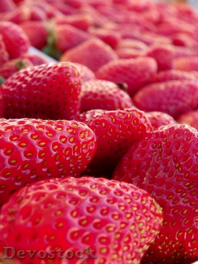 Devostock Strawberry Fruit Red Fruits