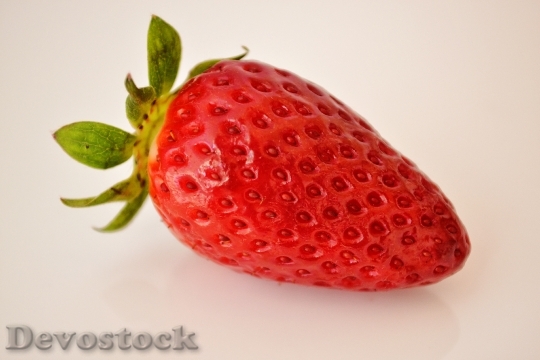Devostock Strawberry Fruit Red Juicy