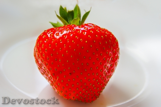 Devostock Strawberry Fruit Red Sweet 1