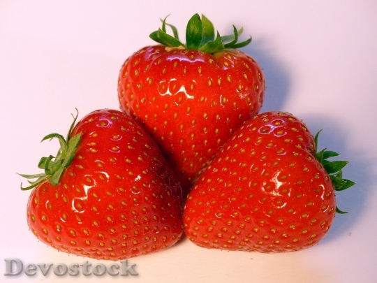 Devostock Strawberry Fruit Red Sweet 11