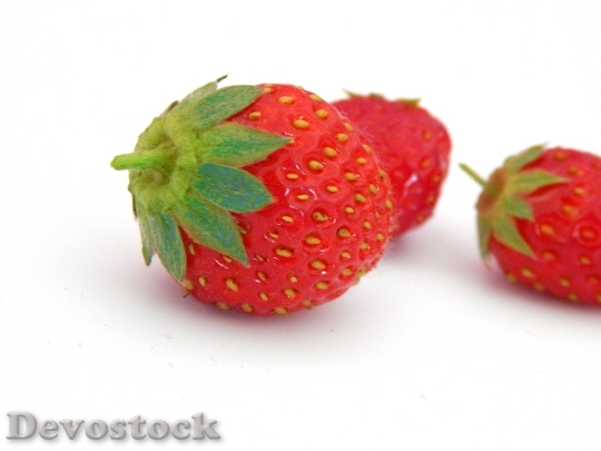 Devostock Strawberry Fruits Food Fresh