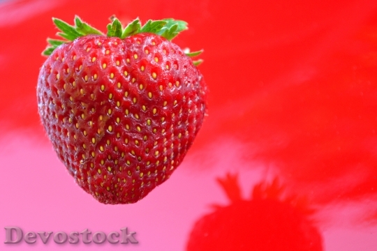 Devostock Strawberry Red Delicious Fruits