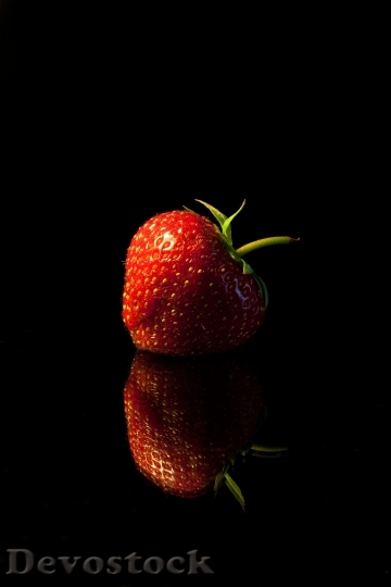 Devostock Strawberry Red Fruit Fruits