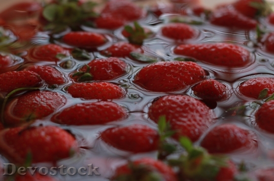 Devostock Strawberry Red Fruit Watermelon