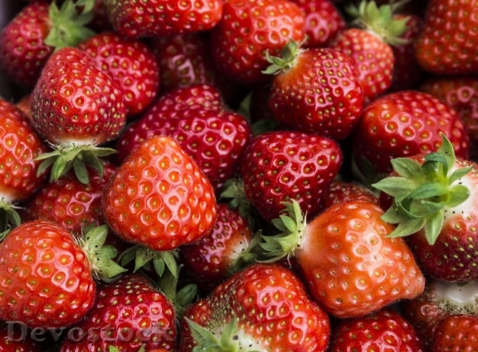 Devostock Strawberry Strawberries Red Fruit 0