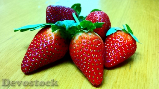 Devostock Strawberry Sweet Fruits Harvest