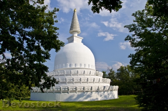 Devostock Stupa Zalasanto Hungary Buddhism