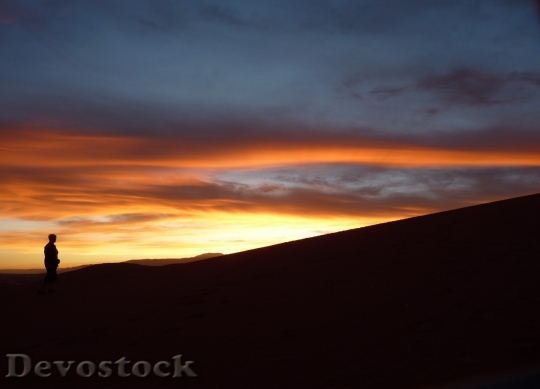 Devostock Sunset Atacama Moon Valley