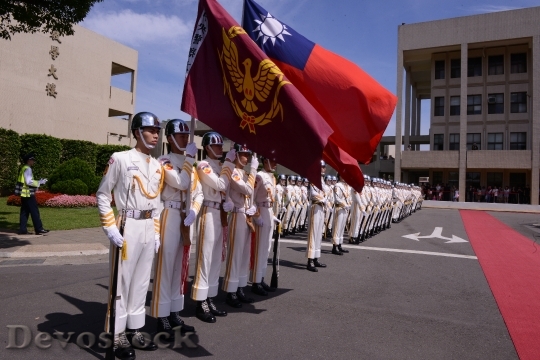 Devostock Taiwan Police University Flag