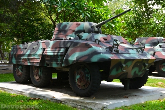Devostock Tank Armored Car Military