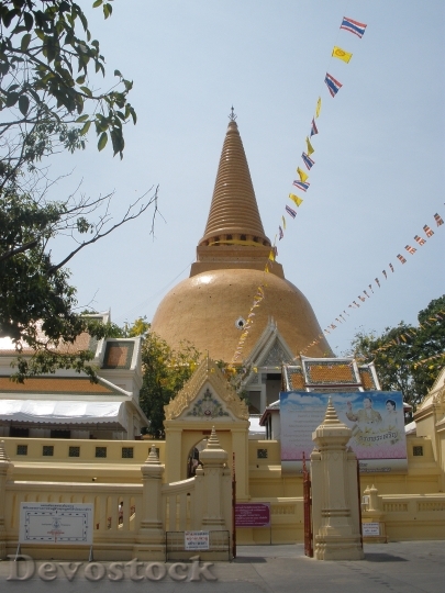 Devostock Temple Ancient Nakhon Nayok