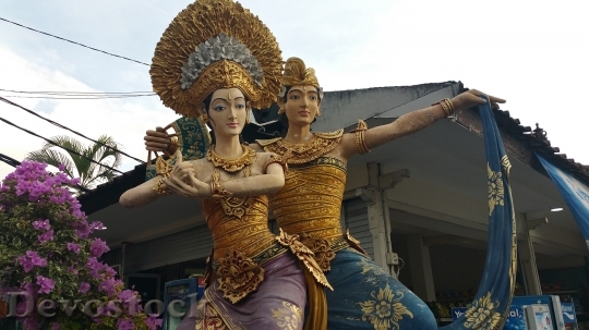 Devostock Temple Bali Beauty Hindu