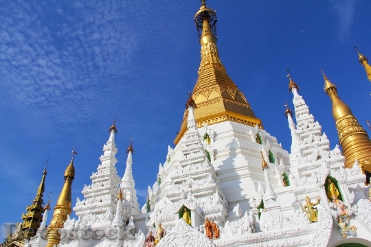 Devostock Temple Pagoda Shwedagon Pagoda