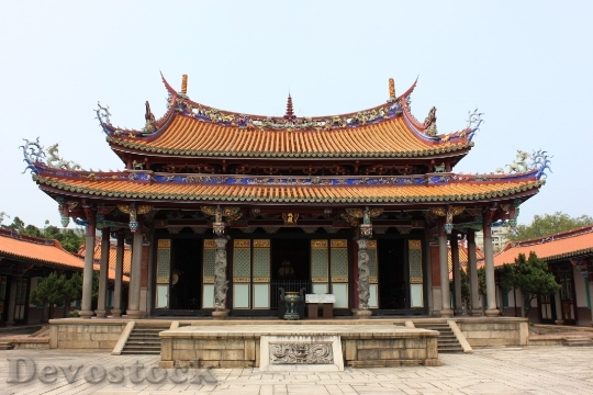 Devostock Temple Taipei Confucious Religion