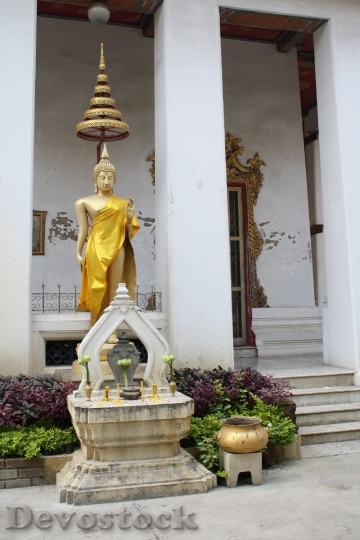 Devostock Temple Thai Thailand Asia