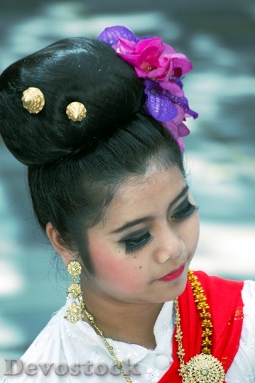 Devostock Thailand Art Culture Girl