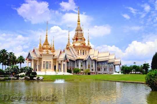 Devostock Thailand Temple Famous Traditional 1