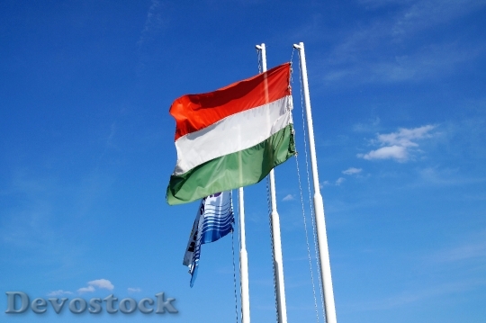 Devostock The Flag Hungary Symbol
