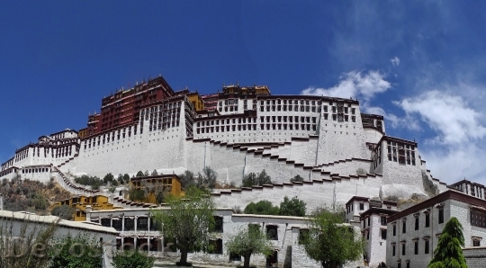 Devostock Tibet Potala Palace Buildings