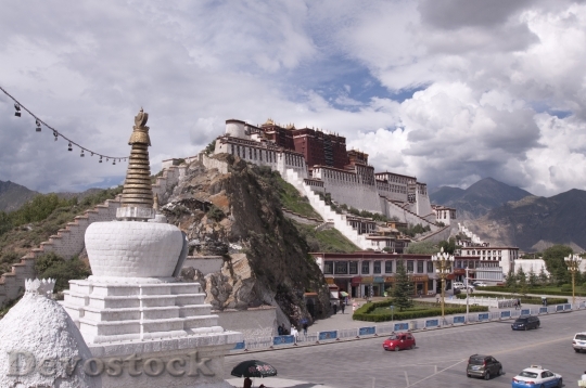 Devostock Tibet Tibetan Potala Palace