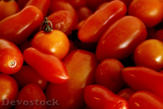 Devostock Tomato Red Orange Vegetable
