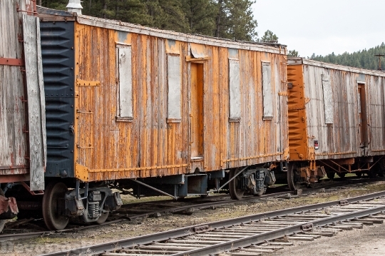 Devostock Train Antique Cars Wooden