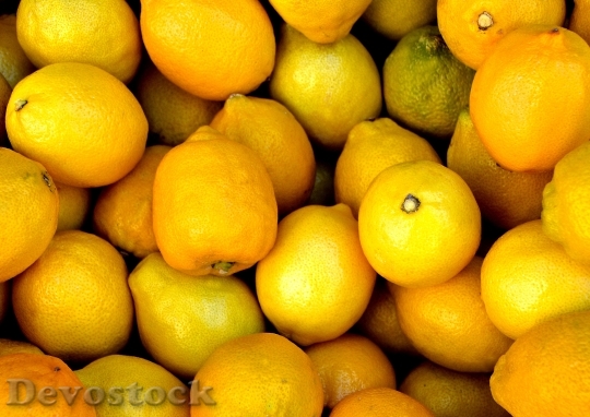 Devostock Tropical Fruit Lemon Healthy