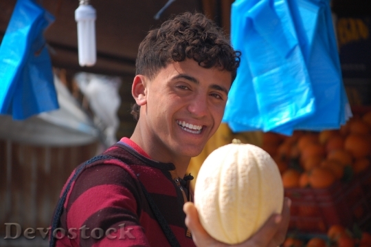 Devostock Tunisia Melon Boy Market