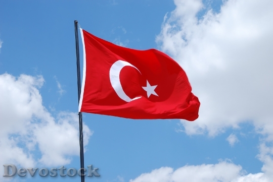 Devostock Turkey Turkish Flag Country