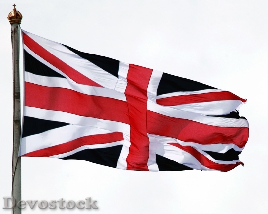 Devostock Union Flag Buckingham Palace