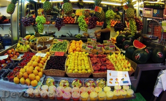 Devostock Valence Spain Central Market