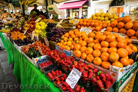 Devostock Vegetable Market Fruit Market