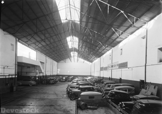 Devostock Vintage Car Factory Automobile