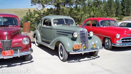 Devostock Vintage Cars Old Car 1