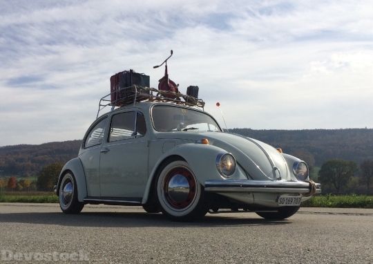 Devostock Vw Beetle Volkswagen Auto 0