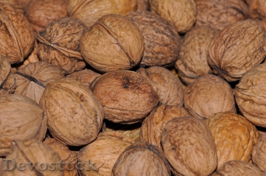 Devostock Walnuts Nut Food Healthy 0