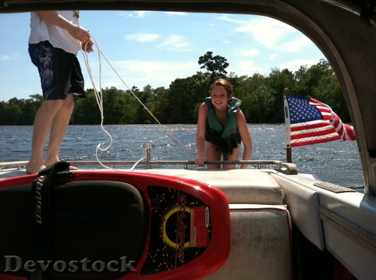 Devostock Water Ski Boat Fun