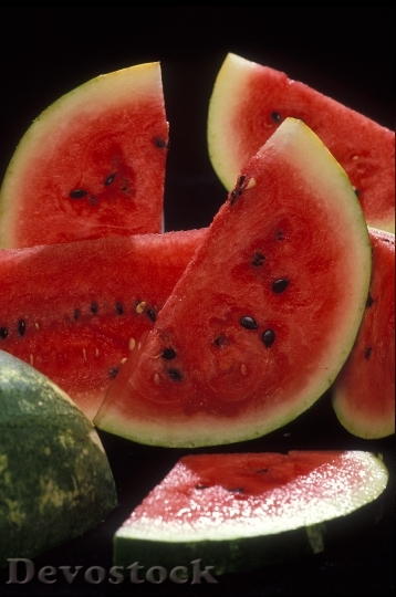 Devostock Watermelon Fruit Fresh Ripe