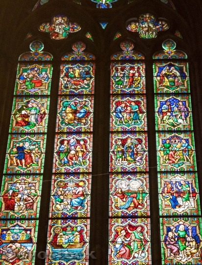 Devostock Window Church Stained Glass 1