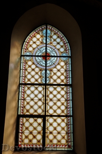 Devostock Window Church Window Stained