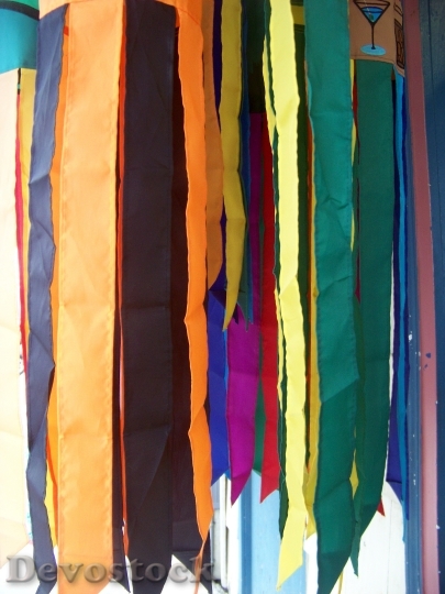 Devostock Windsock Flags Rainbow Weather