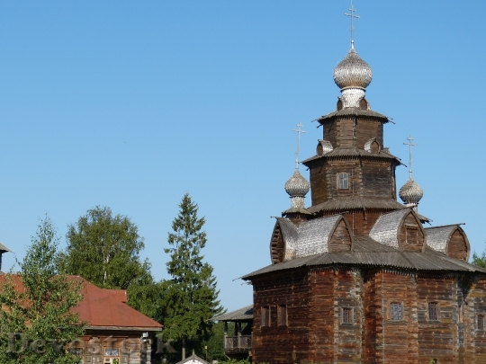 Devostock Wooden Church Church Russia