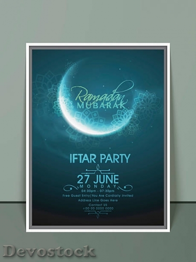 Devostock ramadan-kareem-iftar-party-celebration-invitation-$1