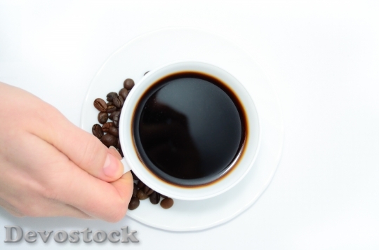 Devostock A Cup Coffee Coffee 3