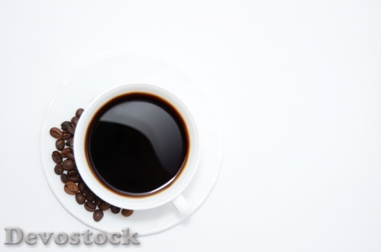 Devostock A Cup Coffee Coffee